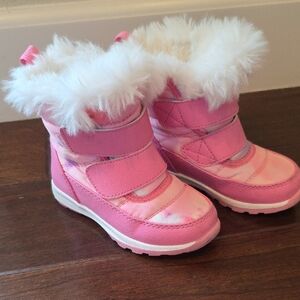 Pink Kids Winter Boots